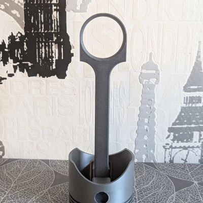 Chân đế tai nghe hình Piston