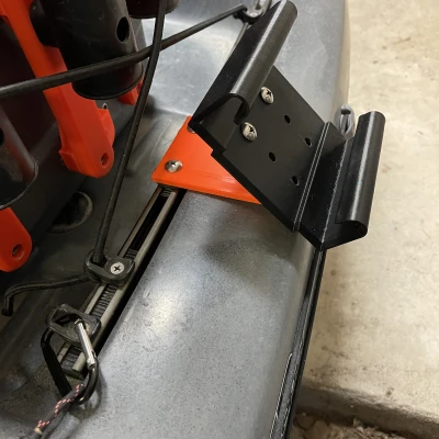 Đế giữ thước đo câu cá Ketch Karbonate cho kayak