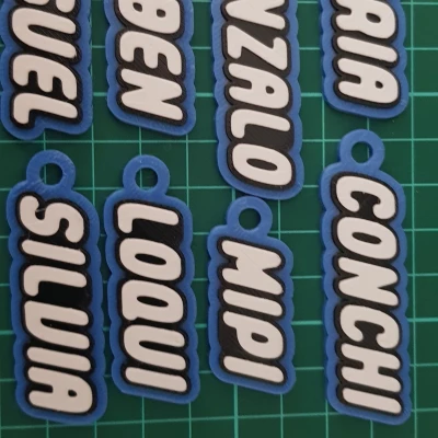 Móc khóa tên Aire, Alla, Alma, Andros, Anton, Avril, Conchi, Dante, Gini, Gonzalo...