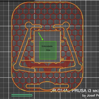 Khung Thêu Vớ Cho Khung Brother 4in 10cm