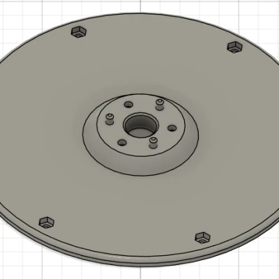 Đế Lưỡi Cắt Segway Navimow i105e cho 6 Lưỡi & Rộng Hơn 2cm