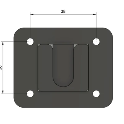 Giá đỡ Micrô AMPS N1RIP cho Radio Ham / CB