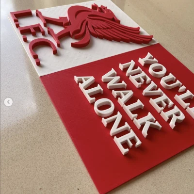 Bảng hiệu dành cho Fan Liverpool FC