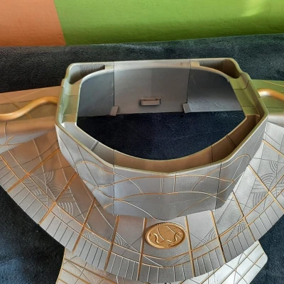 Giáp Jaffa Stargate - Cổ áo và Đệm vai