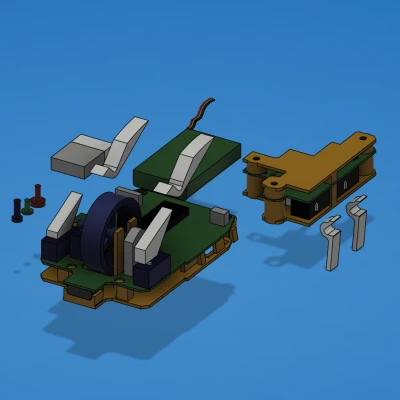 Bộ phận Chuột VXE VGN Dragonfly R1 + Đế gắn cho Mod (KHÔNG SE, Pro, Pro Max)