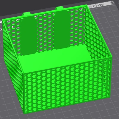 Giỏ tổ ong HSW lớn 100x100x63mm
