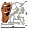[3Dino Puzzle] Khủng long Triceratops Phong cách Cổ điển - Thumbnail 5