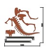 [3Dino Puzzle] Allosaurus Phong Cách Cổ Điển - Thumbnail 5