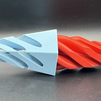 Mô hình Fidget Chuyển Động Chóp Ngũ Giác Bất Khả Thi