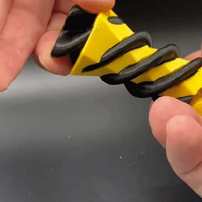 Mô hình Lục Giác Xoắn Không Thể (Không Cần Hỗ Trợ)