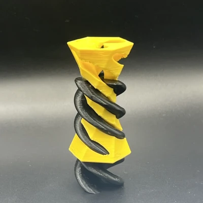 Mô hình Lục Giác Xoắn Không Thể (Không Cần Hỗ Trợ)