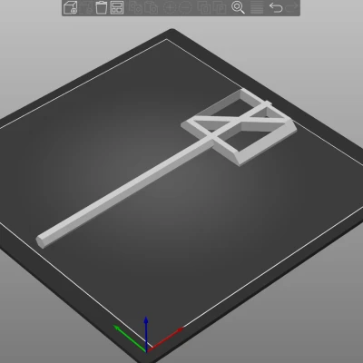 Phụ Kiện Máy Khoan - Cánh Khuấy - In Nhanh Phẳng