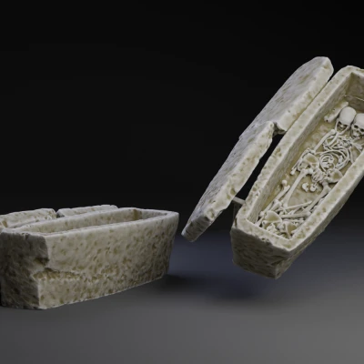 Quan Tài Visigoth Từ Malagón, Tây Ban Nha