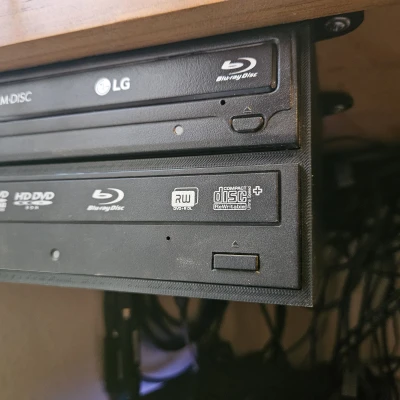 Giá đỡ ổ đĩa quang dưới gầm bàn