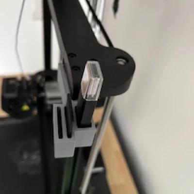 Kẹp Giữ USB & Thẻ SD Gắn Trên Cho Ender 3 V3 SE/KE