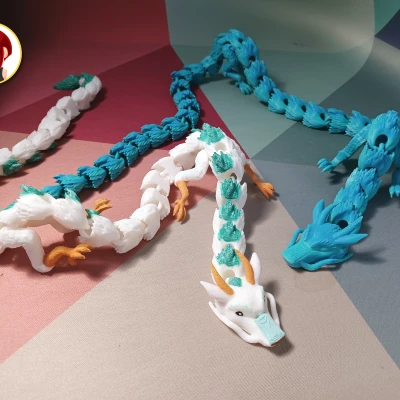 Rồng Haku Dài 65cm / STL + 3MF