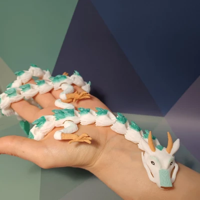 Rồng Haku Dài 65cm / STL + 3MF