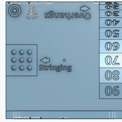Mẫu Thử Nghiệm Hiệu Chuẩn Máy In 3D