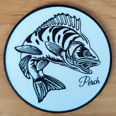 Đế Lót Ly Hình Cá Perch