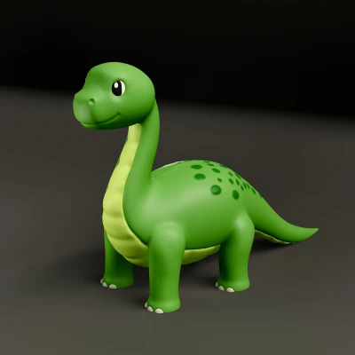 Greenie The Dino - Khủng Long Xanh Dễ Thương
