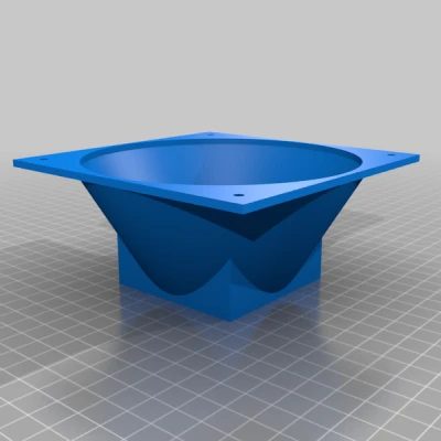 Bộ chuyển đổi quạt 120mm sang 60mm cho bu lông M3