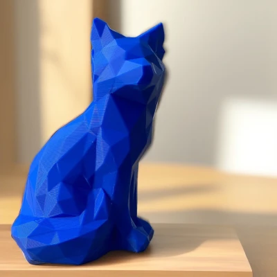 Mô hình cáo low poly