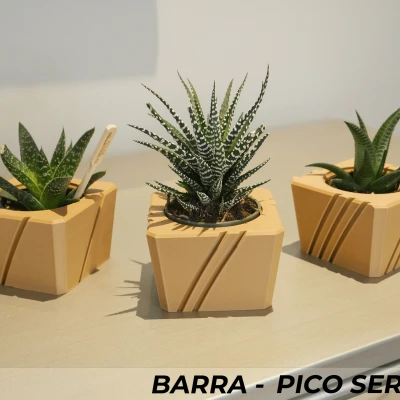 Bộ Ba Chậu Cây Barra Series