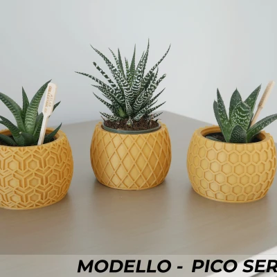 Bộ Chậu Cây Modello Series Ba Mẫu