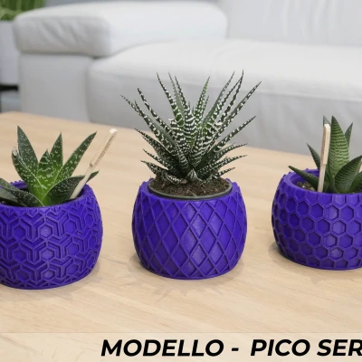 Bộ Chậu Cây Modello Series Ba Mẫu