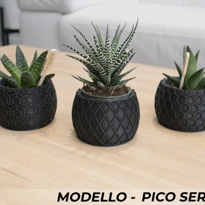 Bộ Chậu Cây Modello Series Ba Mẫu