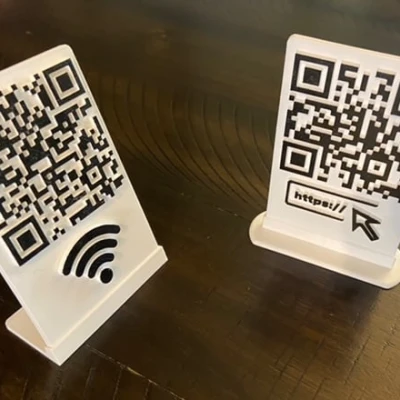 Mã QR Tùy Chỉnh Một Màu Dễ Dàng Cho Wifi, Check-In, Menu, Website
