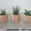 Bộ Chậu Cây Montuoso Series Triple Planter Set - Thumbnail 1
