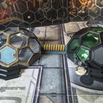 Mẫu Địa Hình Vòm (Dome Terrain) Tái Chế