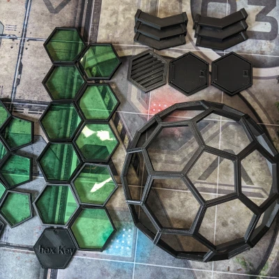 Mẫu Địa Hình Vòm (Dome Terrain) Tái Chế