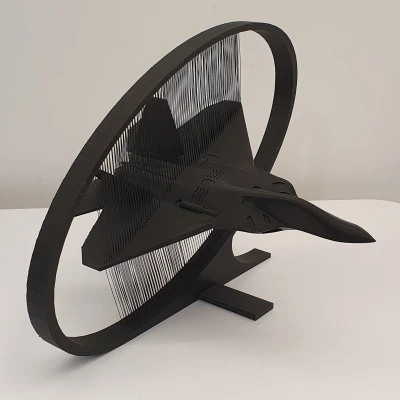 Mô hình F-22 Raptor - Nghệ thuật dây - Chế tác bay