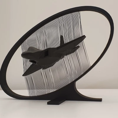 Mô hình F-22 Raptor - Nghệ thuật dây - Chế tác bay