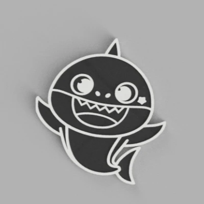 Cá Mập Con - Móc Khóa/Nam Châm