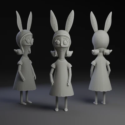 Louise Belcher : Bob's Burgers Phiên Bản Ác Mộng