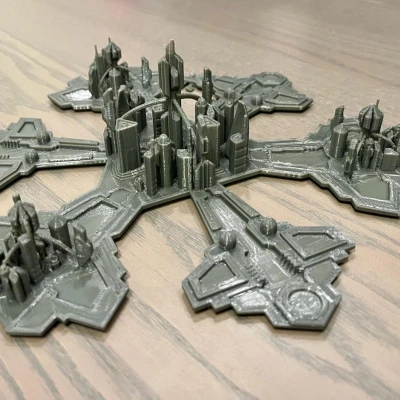 Mô hình Cổng không gian Atlantis (In dễ dàng, không cần hỗ trợ!)