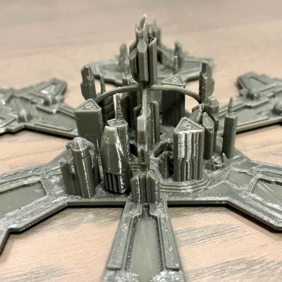 Mô hình Cổng không gian Atlantis (In dễ dàng, không cần hỗ trợ!)