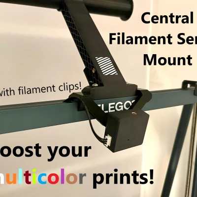 Giá đỡ cảm biến dây filament trung tâm cho Elegoo Neptune 3/4 Pro Plus Max
