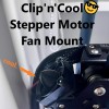 Clip'n'Cool: Đế gắn quạt 40mm không cần dụng cụ cho motor stepper trục X của Elegoo Neptune 3 và 4 Series - Thumbnail 2
