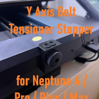 Chặn Căng Dây Trục Y có Logo Elegoo cho Dòng Neptune 3 & 4