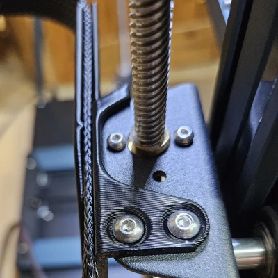 Kẹp/Giá đỡ cáp chống kéo "hơi" quá mức cho Elegoo Neptune 3 + 4 Series