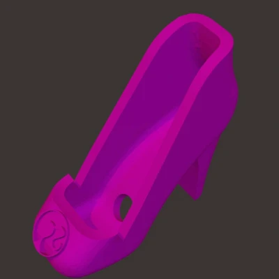 Kệ Sạc Điện Thoại Giày Barbie (Không Cần Support!)