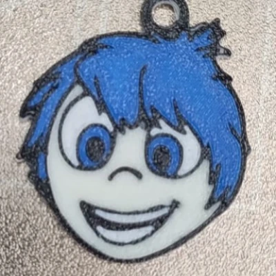 Móc Khóa Niềm Vui (Alegria) In 3D Đa Sắc