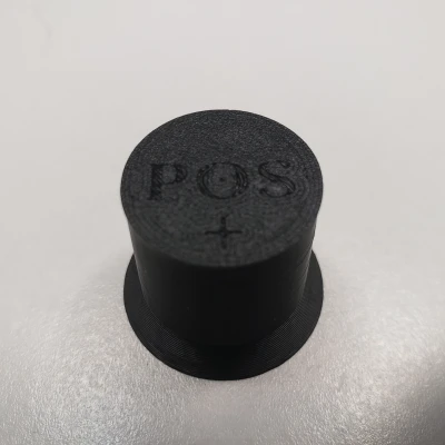 Nắp Cực Ắc Quy 12V, Dương & Âm (Bản Chỉnh Sửa)