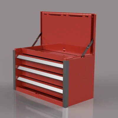 Hộp dụng cụ mini để bàn - Tủ trên: Phiên bản 3 ngăn kéo