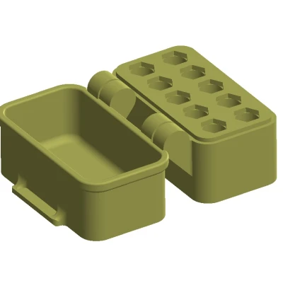 Hộp đầu phun Ender 3 V3 KE / K1 Max Chắc Chắn Hơn Có Tay Cầm