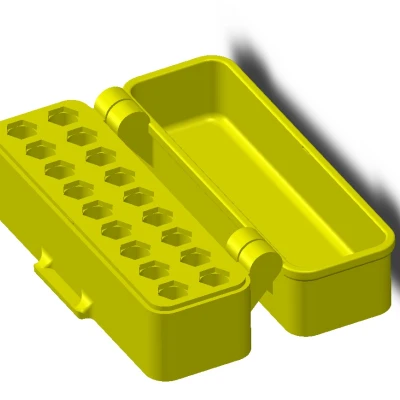 Hộp đầu phun Ender 3 V3 KE / K1 Max Chắc Chắn Hơn Có Tay Cầm